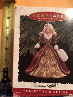 Holiday Barbie Ornament