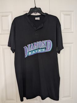 Vintage 90s Arizona Diamond Backs Majestic Baseball Jersey T Shirt Size Large