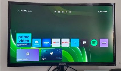 24' Samsung Curved Monitor