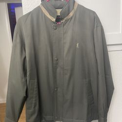 Yves Saint Laurent Jacket With Removable Hoodie Size Large 