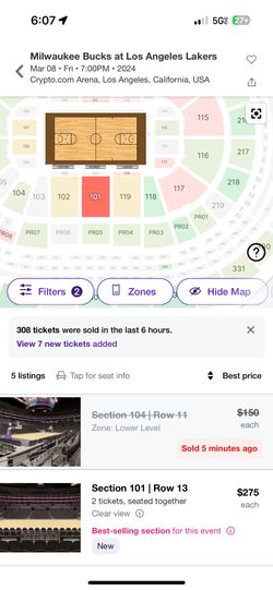 Laker Ticket