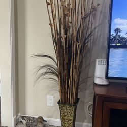 Vase With bamboo Shoots