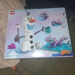 Olaf from frozen Lego set