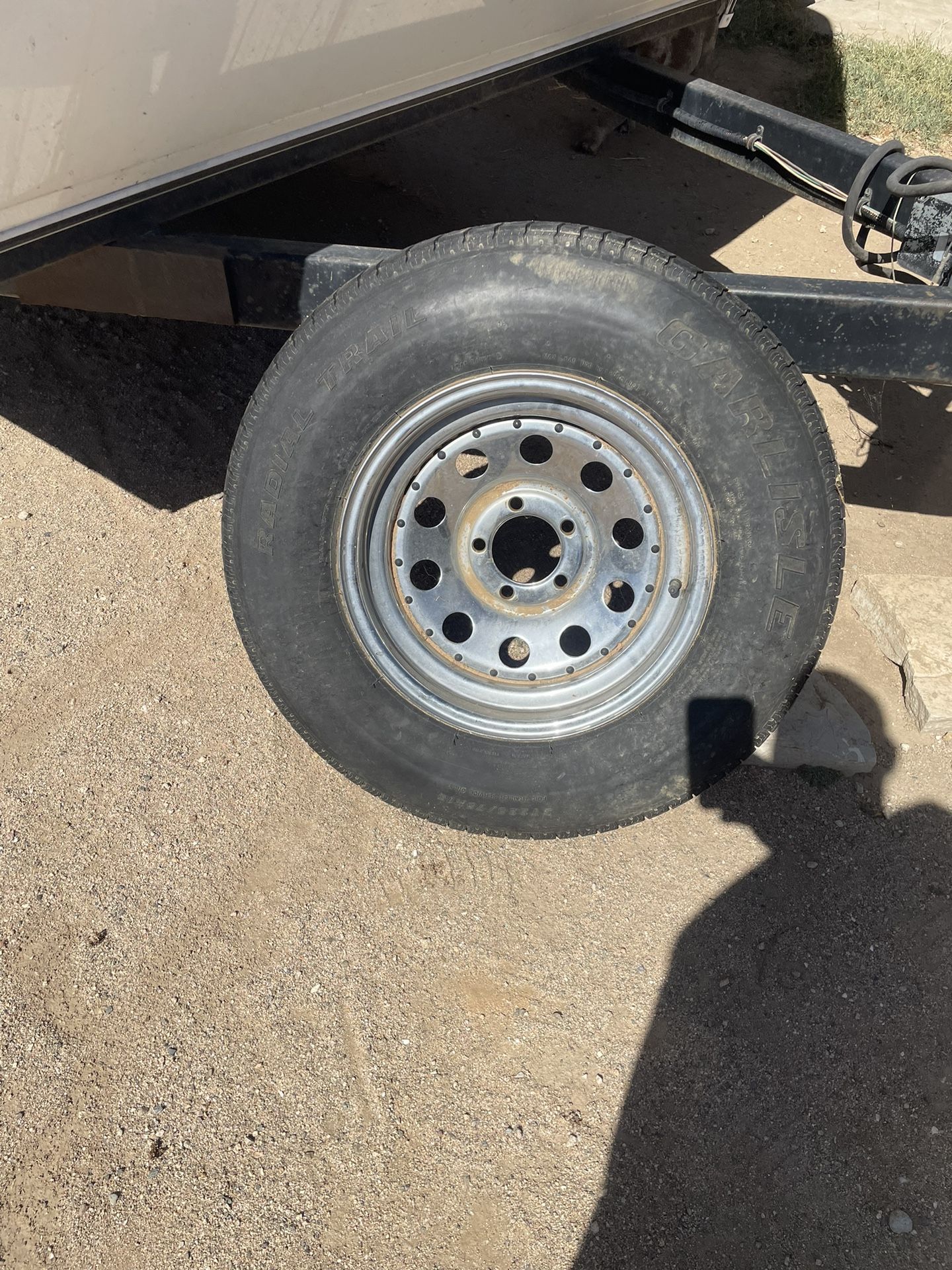 Trailer Wheel and Tire 