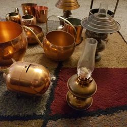 14 Peice Copper Collection 