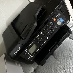 EPSON Workforce WiFi printer/fax machine. 