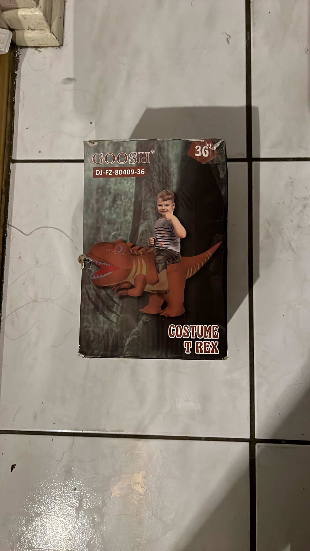Ride On T. Rex Inflatable Costume