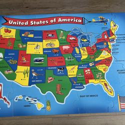 USA Floor Puzzle