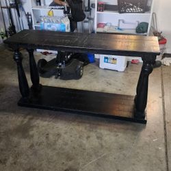 Solid Wood Sofa/entry Table