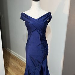 Royal Blue Gown XL by FashionNova BRAND NEW