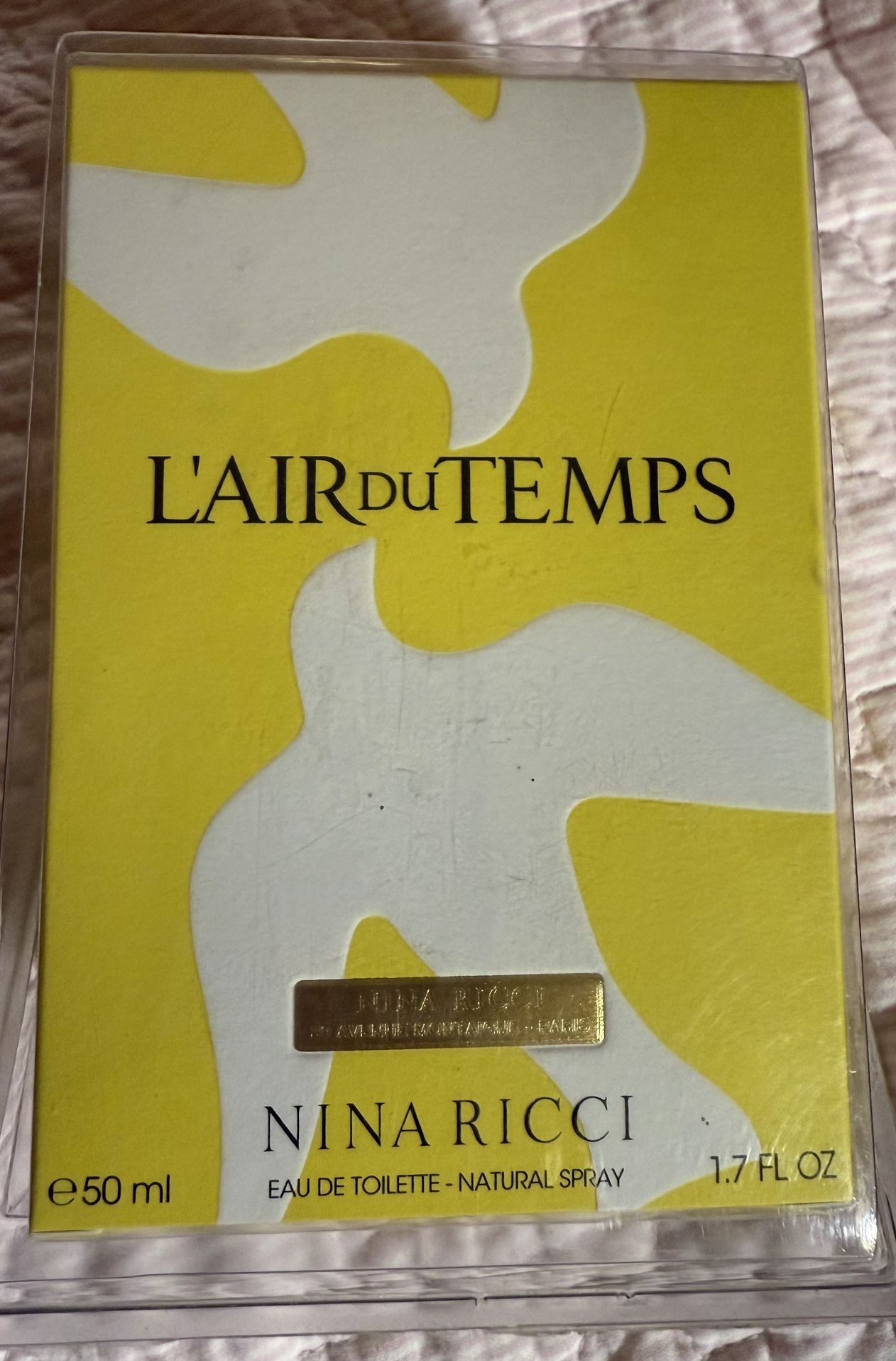 L’AIR DU TEMPS by Nina Ricci Eau De Toilette 1.7 Oz Bottle. $40