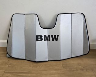 BMW sunshade for car/suv with holder