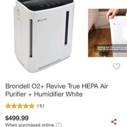 Air Purifier + Humidifier 