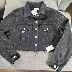 Cropped Denim Jacket 