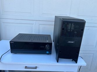 Sony Reciever and Bose Subwoofer - No Remote