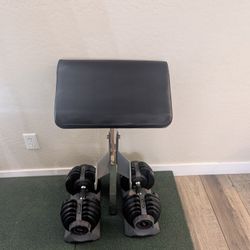 Hoist Gym Bench Preacher Attachment