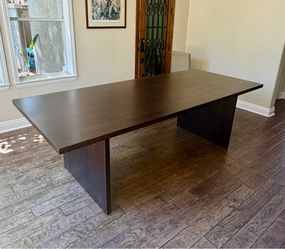 European Modern Dining Table - Solid Wenge Wood