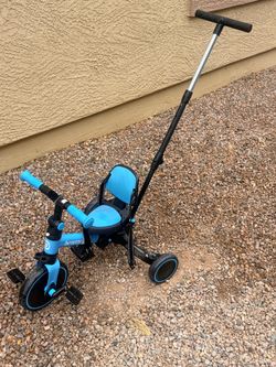 Besrey Toddler Tricycle with Push Handle