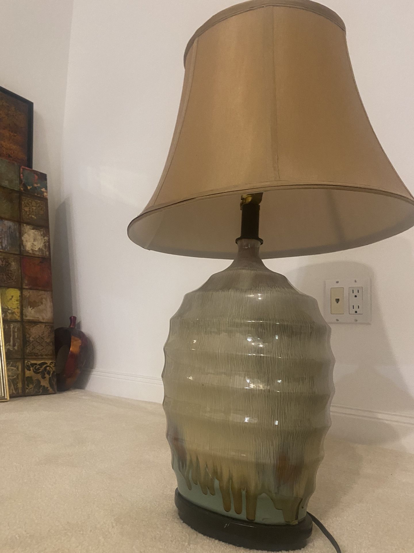 Ceramic Lamp Vintage 