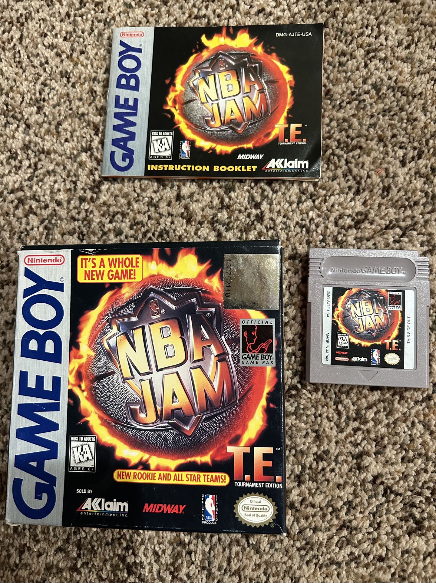 NBA Jam T.E. Gameboy Game