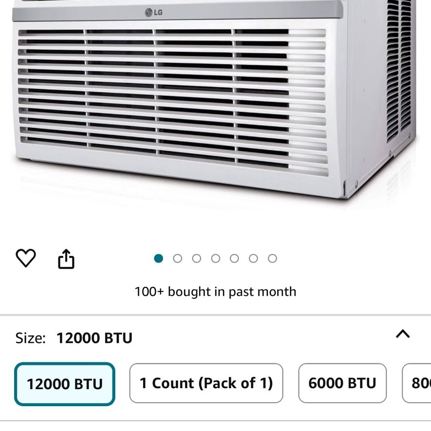 LG 12000 BTU AC