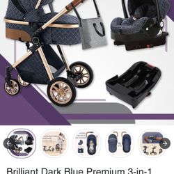 3 In 1 Baby Stroller 