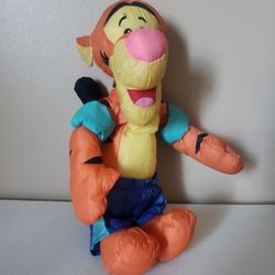 Disney TIGGER Bath Pool Water Pets 13" Plush Nylon Stuffed Toy Winnie the Pooh