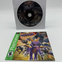 Spyro Year of the Dragon (PlayStation 1, PS1 Sony) Disc & Manual Only