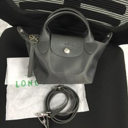 LongChamp Le Pliage Neo Mini pouch with Shoulder Strap