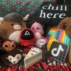 Stuffed Animals Squishmallow Squid Game Christmas Gifts Stocking Stuffers