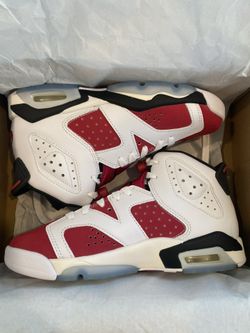 Air Jordan 6 Retro (GS) Carmine Size 4Y