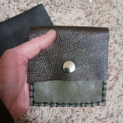 Leather Wallet Card Money Holder