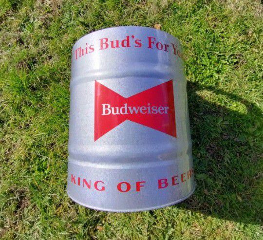 Budweiser Beer King Of Beers mini keg ice bucket