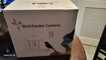 Bird feeder camera /comedor de pajaros con camara