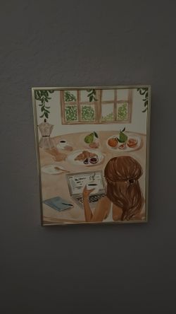 Aesthetic Gold Rim Painting