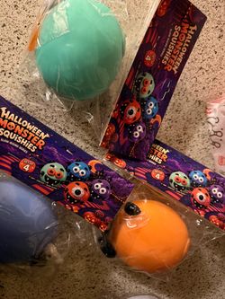 Halloween Monster Squishies