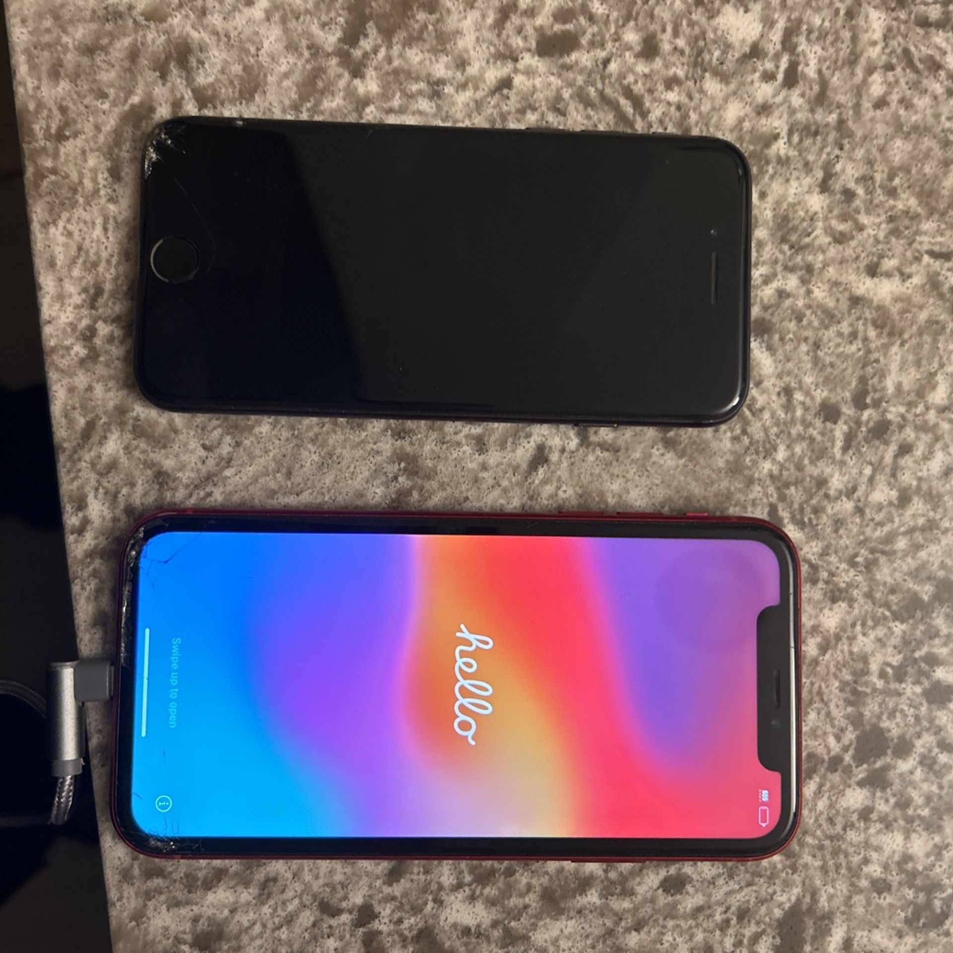 iPhone XR and one free iPhone 8 