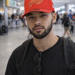 🏈 Red Buffalo Bills A-Frame Snapback Hat