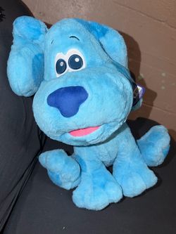 Nickelodeon Blue’s Clues & You Character Blue Plush Dog Toy Collectible Brand New