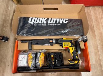 2500 RPM Quik Drive Cordless PRO300S Decking System W/ DeWalt Screwdriver Motor