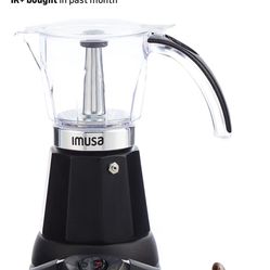 IMUSA 6 or 3 Cup Electric Espresso Maker 
