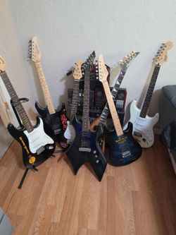 Guitars and amps