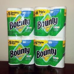 Bounty Paper Towels 4 for $20 (FIRM) - X Streets Ray and Higley 