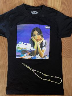 Olivia Rodrigo Shirt with Freebie Necklace!