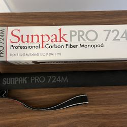 Sunpak PRO 724M Professional Carbon Fiber Monopod