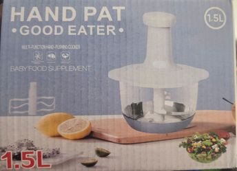 Hand Pat Good Eater Manual Food Chopper 1.5L