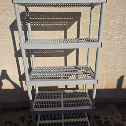 5 Tier Plastic Shelf.