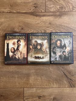 Lord of the Rings Trilogy Widescreen DVDs