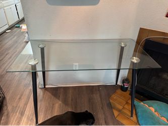 Glass table