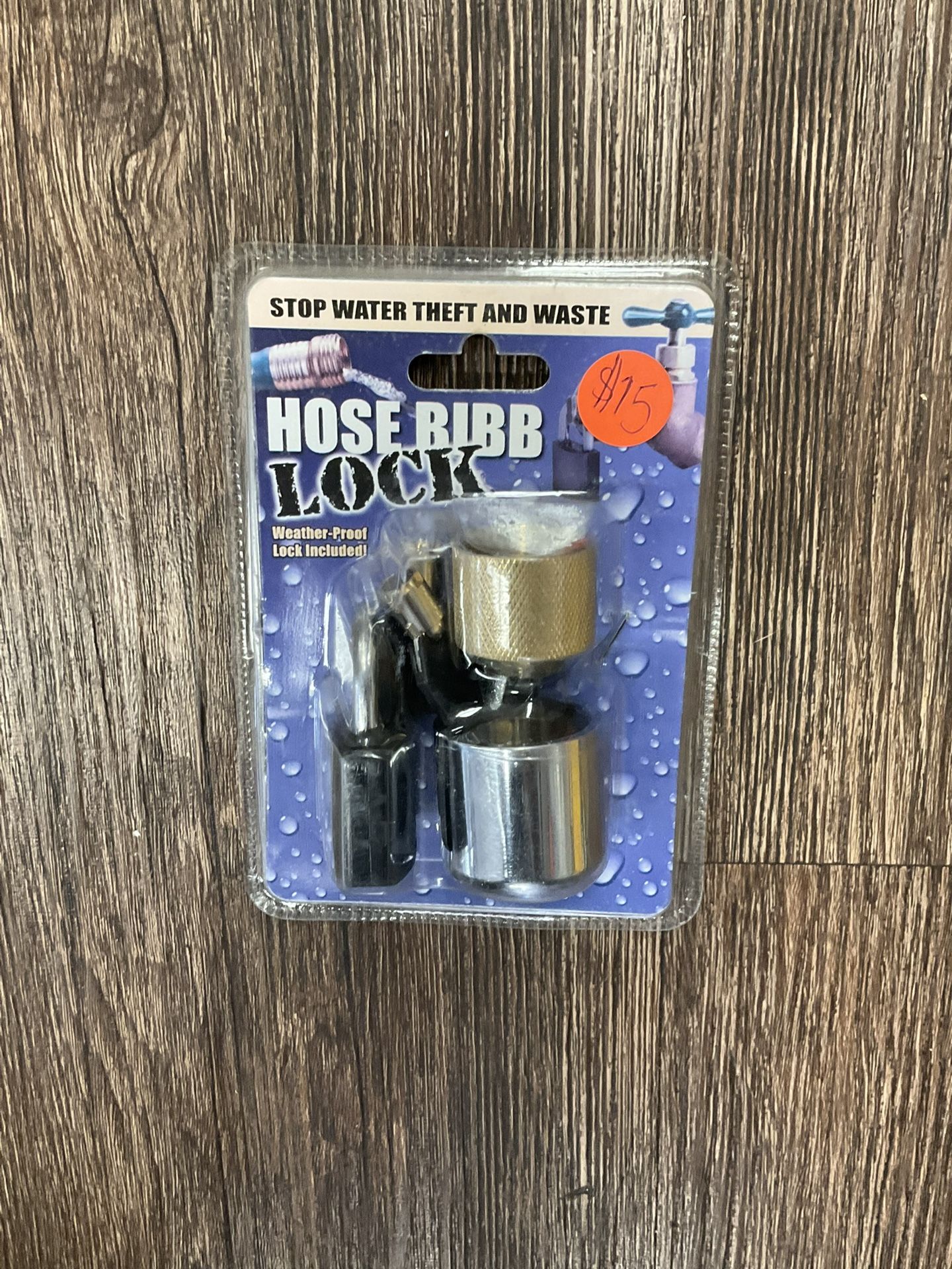 stop water theft and waste hose Bibb lock